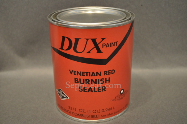 Dux Burnish Sealer, Red, 1 Quart @ seppleaf.com