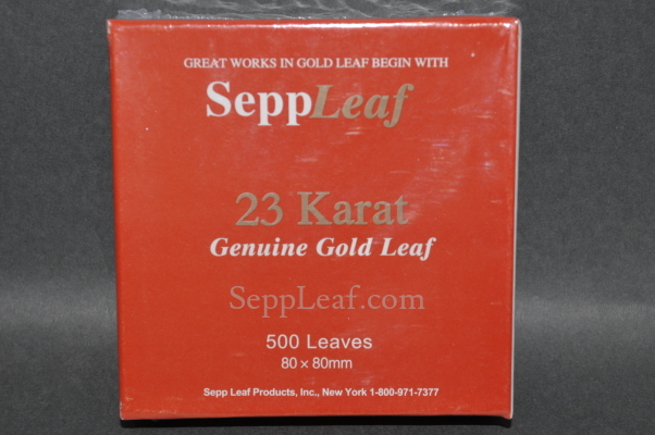 23 Karat Surface Gold Leaf, 85mm @ seppleaf.com