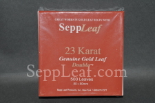 23 Karat Double Gold Leaf, 80mm @ seppleaf.com