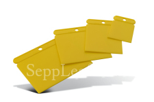Plastic Surface Knives, Set of 4 (50,80,100,120mm) @ seppleaf.com