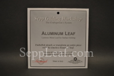 Sepp Gilding Workshop: Aluminum Leaf, 20 Books @ seppleaf.com