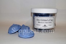 BLUE DRY CONE     GILDER'S CLAY, 1Lb Plas. jar GER @ seppleaf.com