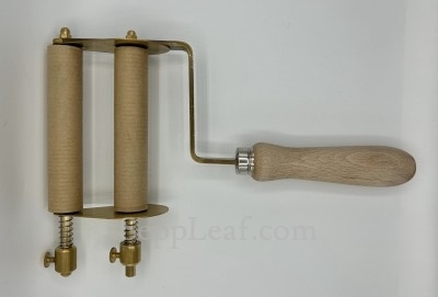 Gilding Wheel Applicator for Gold Leaf Rolls up to 104mm. @ seppleaf.com