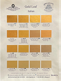 gold color swatch