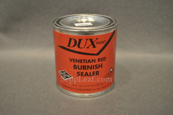 Dux Burnish Sealer, Red, 1/2 Pint @ seppleaf.com