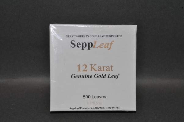 12 kt white gold leaf, 85mm @ seppleaf.com