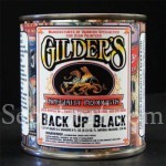 Back-up Black Enamel Paint @ seppleaf.com