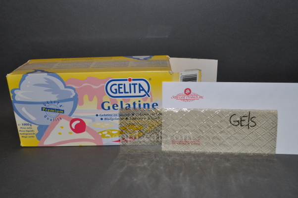 Gelatin Glue, 500 gm, Platin White Sheets @ seppleaf.com