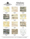 Abalone Chart -- Color Photo Reproduction @ seppleaf.com