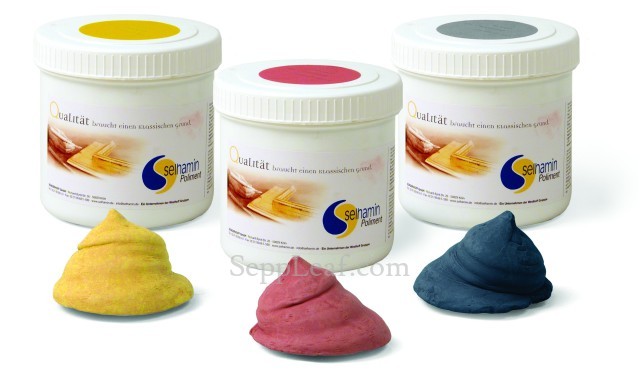Dry Clay, Selhamin, Yellow, Dry Cone Poliment, 1kg @ seppleaf.com