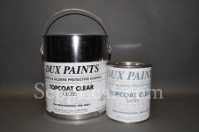 Dux Acrylic Topcoat, Clear Gloss, Quart @ seppleaf.com