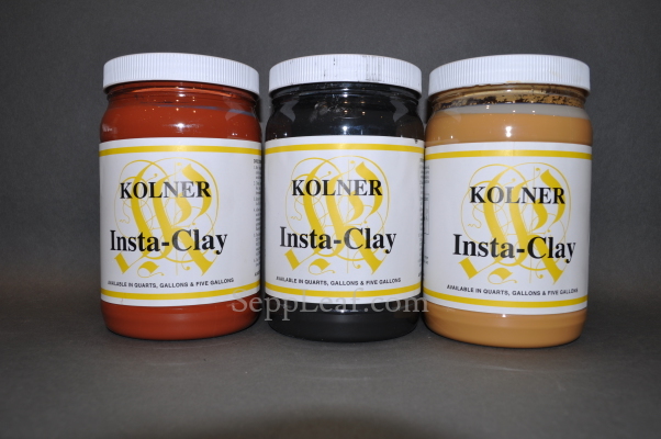 Insta-Clay, Ochre, 1 Quart @ seppleaf.com