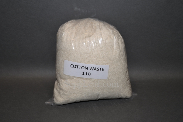 Cotton Waste, 1 pound @ seppleaf.com