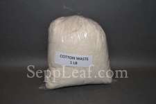 Cotton Waste, 1 pound @ seppleaf.com Cotton Waste, 1 pound @ seppleaf.com