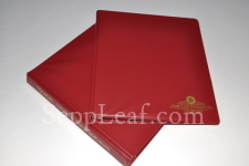 Set of six gold leaf color charts (Binder) @ seppleaf.com