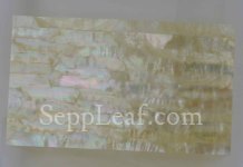 Abalone, Gold Mop Veneer, 5.5 Abalone, Gold Mop Veneer, 5.5