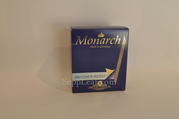Monarch 18 Karat, Lemon Gold, Patent @ seppleaf.com