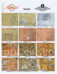 Tamise Flakes Color Card (Chart) @ seppleaf.com Tamise Flakes Color Card (Chart) @ seppleaf.com