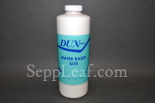 Dux Water Based Size, Quart, (32oz) @ seppleaf.com Dux Water Based Size, Quart, (32oz) @ seppleaf.com