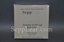 16 Karat Pale Gold Leaf, 85mm @ seppleaf.com