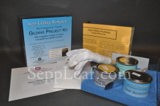 Gilding Project Kit: Includes Genuine Silver Leaf and Gray Primer @ seppleaf.com