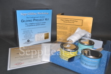 Gilding Project Kit: Includes Imitation Leaf and Yellow Primer @ seppleaf.com