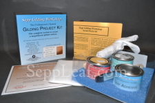 Gilding Project Kit: Includes Copper Leaf and Red Primer @ seppleaf.com