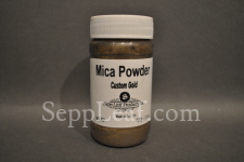 Mica Powder, Custom Gold, 100gm @ seppleaf.com Mica Powder, Custom Gold, 100gm @ seppleaf.com