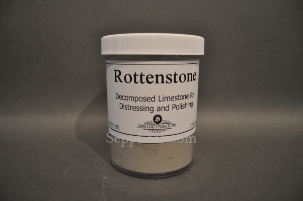 Sepp Gilding Workshop: Rottenstone, 5oz pastic jar @ seppleaf.com