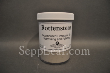 Sepp Gilding Workshop: Rottenstone, 5oz pastic jar @ seppleaf.com Sepp Gilding Workshop: Rottenstone, 5oz pastic jar @ seppleaf.com