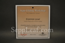 Sepp Gilding Workshop: Copper Leaf, 20 Books @ seppleaf.com