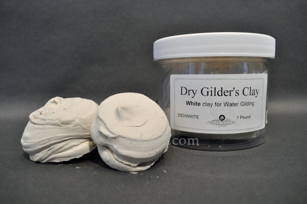 WHITE DRY CONE    GILDER'S CLAY, 1Lb Plas. jar GER @ seppleaf.com