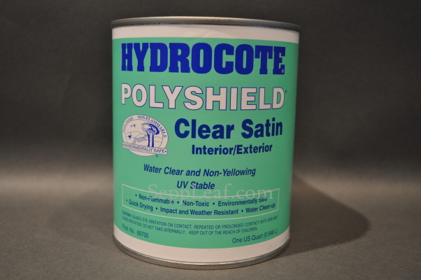 DUX UV Polyshield Waterbased Topcoat Satin @ seppleaf.com