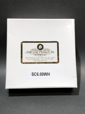 6 Karat White Gold Leaf, 85mm @ seppleaf.com