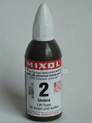 MIXOL - UMBER                 20ml            GER @ seppleaf.com