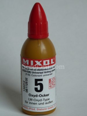 MIXOL - OXIDE YELLOW          20ml            GER @ seppleaf.com