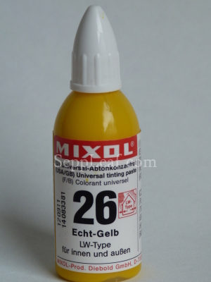 MIXOL - TRUE YELLOW           20ml            GER @ seppleaf.com