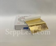 Composition Gold Patent Leaf, Color 2.5, 14cm @ seppleaf.com Composition Gold Patent Leaf, Color 2.5, 14cm @ seppleaf.com