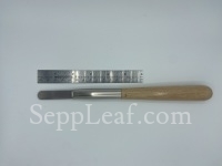 Agate stone burnisher flat, DR3 @ seppleaf.com