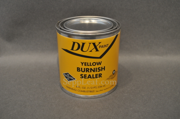Dux Burnish Sealer, Ochre, 1/2 Pint @ seppleaf.com