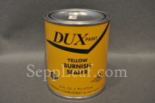 Dux Burnish Sealer, Ochre, 1 Pint @ seppleaf.com