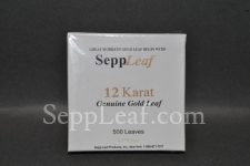 12 kt white gold leaf, 85mm @ seppleaf.com