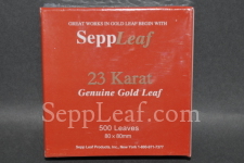 23 Karat Surface Gold Leaf, 85mm @ seppleaf.com