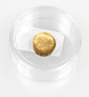 Shell Gold, 0.40 gram, 23.75 Karat, Small Tablet @ seppleaf.com
