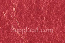 Colored Silver Leaf, Crimson Red, 109mm @ seppleaf.com