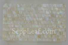 Abalone, Goldlip Mop Mosaic Veneer, 5.5