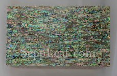 Abalone, Paua Dark Veneer, 5.5 Abalone, Paua Dark Veneer, 5.5