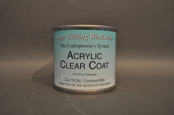 Sepp Gilding Workshop: Acrylic Clear Coat - 4 oz @ seppleaf.com