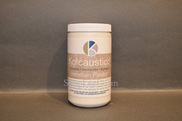 Kolcaustico Venetian Plaster,  1 Quart for Samples, USA @ seppleaf.com