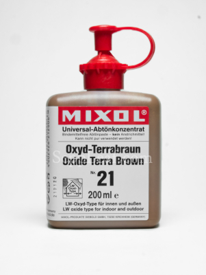 MIXOL - OXIDE TERRA BROWN    200ml            GER @ seppleaf.com